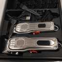 KIKIDO Hair Clippers Professional Cordless for Men, Barber Clippers for Hair Cutting Kit, Wireless LCD Display Hair Trimmers Set, Rechargeable Haircut Machine for Family (Sliver)