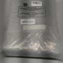 Beauoop Linen 100% Blackout Curtains 63 Inches Long 2 Panels for Bedroom Living Room Grey with White Back Farmhouse Room Darkening Thermal Insulated Back Tab Rod Pocket Window Treatment Drapes, 40X63