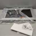 All Aluminum Dog Door, Rust Proof Heavy Duty Large Dog Door for Exterior Doors, Doggy Door with 2 Magnetic Flaps, Energy Efficient, Closing Panel, Pet Door for Pets Up to 110Lb