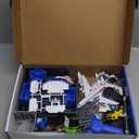 Airplane Toy Set with Trucks, Helicopter, Planes, Signs and Airport Playmat, Interactive Early Learning Toys for Boys Girls, Great Gift for Birthday