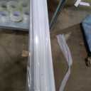 ChrisDowa Blackout Roller Shades Pull Down, Cordless Window Blinds for Home, 75"W x 72"H, White
