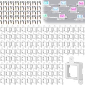 120 Light Clips for Govee H705 H805 (Non-Pro/Original Version H705) with 240 Screws Mounting Clips Compatible with Govee Permanent Outdoor Lights Extension