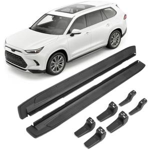 Running Boards Side Steps Compatible with Toyota Grand Highlander/Lexus TX350 TX500h TX550H+2023 2024 2025 2026 Accessories, 2PCS Heavy-Duty Nerf Bars Pedals Quick & Easy to Install