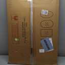 47x14 Mirror Rectangle Full Body Length Door Hanging Wall Mounted Aluminum Alloy Metal Frame Dressing Make-up Mirrors for Entryway Bedroom Bathroom Living Room 47 14 Inch Silver