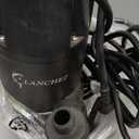 LANCHEZ 1/2 HP Submersible Sump Pump Cast Iron and Stainless Steel with Integrated Vertical Float Switch, 5200 GPH Sewage/Effluent Pump for Basement, Basin, Sewage System, 1-1/2" NPT Discharge