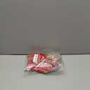 Large Christmas Bows for Wreath, Merry Christmas Wreath Bows White Red Stripes Burlap Bow Winter Holiday Craft Ribbon Bow Xmas Tree Bows for Front Door Christmas New Year Decorations