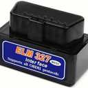 OBD2 Scanner Bluetooth Car Code Reader Diagnostic Tool Wireless OBD Car Code Reader Check Engine for Cars and Trucks for iOS and Android Black