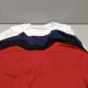 Neer 4 Pack Men's Big and Tall Shirts V Neck Cotton Long Sleeve L-7xl Tops Loose Casual Fall Basic Tee Bulk, XXL