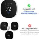 Tim Kit for ecobee Smart Thermostat Essential 2025, Wall Plate Cover Accessory for ecobee Thermostat, Easy to Install Cover Imperfections for Your Wall
