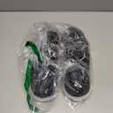 DLGJPA Men's Lightweight Quick Drying Aqua Water Shoes Athletic Sport Walking Shoes Black 39