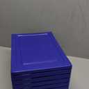 6 Shelf Daily Weekly Clothes Organizer for Kids Foldable Shoe Organizer Rack Storage Box with Doors Plastic Closet Storage for Daily Activity Monday Through Friday Essential Stuff, (Stylish)