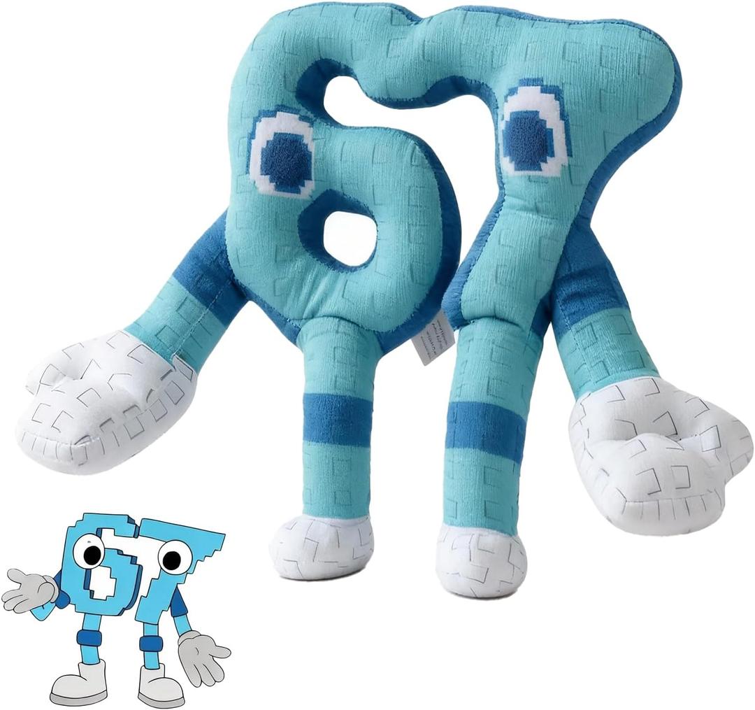 Steal a Brainrot Plush Toys, 67 Brainrot Plush 11 Inch, Italian Brainrot from Secret Steal a Brainrot Stuffed Brain Rot Plush Gift for Fans (Brainrot 67)