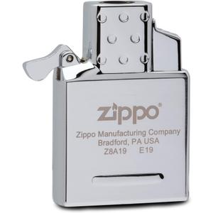 Zippo 65826 Butane Lighter Insert - Single Torch, Chrome Zippo 65826 Butane Lighter Insert - Single Torch, Chrome