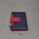 Airkit Small Wallet Women RFID Blocking Soft Leather Bifold Compact Card Holder Wallet for Women with Zipper Coin Pocket 4 ID Window