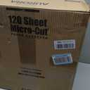 Aurora AU120MB 120-Sheet Auto Feed High Security Micro-Cut Paper Shredder / 30 Minutes (White/Black)