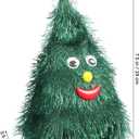 Angoily Festive Animated Christmas Tree Toy with Swinging Legs, Creative Wobbling Holiday Decoration for Kids and Adults, Fun Walking Xmas Ornament