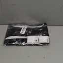 Set of 4 Wide Cotton Head Band Solid Boho Yoga Style Soft Hairbands - Black