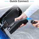 VIPTOO Tesla to J1772 Adapter 60A 250V AC NACS EV Charging Connector for Tesla Wall/Destination/Mobile Charger, Fast & Safe Charging (Black)