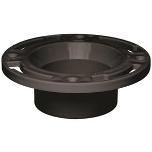 OATEY 43506 3 in. ABS Closet Flange with Plastic Ring and Test Cap