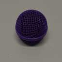 Microphone Head Replace, Mic Grille for SM58S, SM58LC, BETA58, BETA58A, M30, SV100, UT2, PGX24 SLX4, Steel Mesh Replacement Heads with Inner Foam () (Purple)