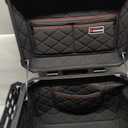 Motorcycle Top Case, 45L Universal Tail Box, Aluminum Luggage Storage Trunk
