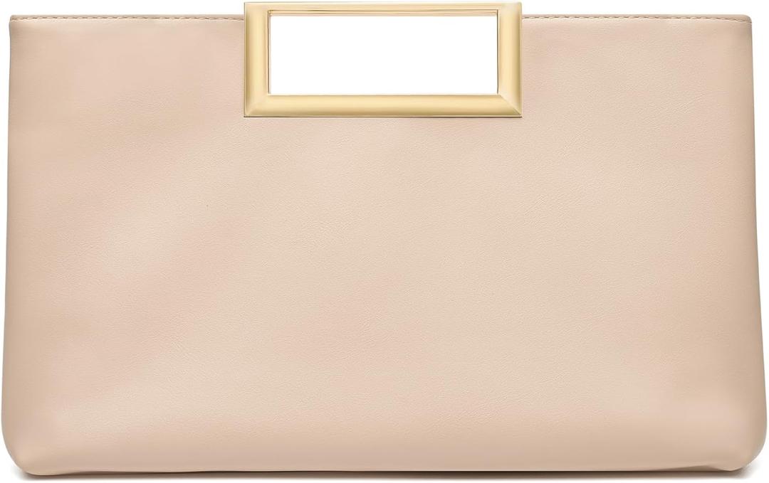 SWEETV CHUNLI Clutch Purses for Women Evening Formal, Fashion PU Leather Purse for Prom, Cocktail, and Wedding