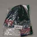 Zando Womens Fashion Warmers Adult Junior 80s Ribbed Knitted Long Socks for Party Sports Casual Socks (One Size, C Christmas Green (Red Stripe))