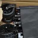 400L Ultra Large Collapsible Wagon with Big Wheels - Black