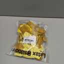 Yellow Gold Confetti Party Balloons, 50pcs12 inch Mustard Light Yellow Gold Latex Balloons for Birthday Wedding Bride Sunflower Theme Party Decoration