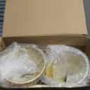 Tioncy 7 Pcs Cake Stand Set Metal Cupcake Holder Dessert Table Display Cupcake Display Plate Serving Platter Dessert Table Stands and Trays Set for Baby Shower Wedding Birthday Xmas Party (Gold)