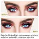 3 x B&Q Lash Clusters B11 D Curl 10-16MIX DIY Lash Extensions 72 Clusters Lashes C D Curl Wispy Volume Lashes Eyelash Clusters Extensions Individual Lashes Cluster DIY at Home (B11,D-10-16MIX)