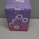 POCOCO Galaxy Star Projector for Bedroom with Replaceable Optical Film Discs, Home Planetarium Night Light Projector with High-Definition Soft Light for Relax, Study, and Meditate, Stress Relief Gifts (Black)