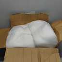 Pozico U-Shaped Full Body Pillow for Side Sleepers  51-Inch Body Pillow with Ear Piercing Design  Cooling Pregnancy Pillow Orthopedic Support for Back, Neck & Hip  Soft Washable Velvet Cover