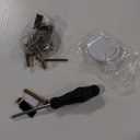 Wooden White Kids Study Desk and Chair Set, 4 Drawers and Storage Cabinets, Children Desk with Hutch and Shelves, Girls Study Desk for Kids Bedroom