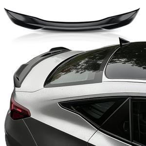 Adasidy Rear Spoiler Wing Compatible with 2022 2023 2024 2025 Honda Civic Sedan Sport Rear Trunk Spoiler Wing Lip for Honda Civic Sedan Accessories (Glossy Black)