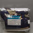 Comfort Spaces Quilt Set Trendy Casual Fun, Vibrant Color Design, Hypoallergenic All Season, Lightweight Coverlet Bedspread Cozy Kids Bedding & Sham Twin/Twin XL Verone White Blue Stripe 2 Piece