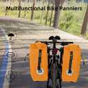 ROCKBROS Bike Panniers Waterproof Bike Rear Rack Bag Max 30L Large Capacity Bike Rear Panniers for Cycling Traveling Commuting 1 Pack