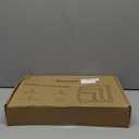 Astercook Deep-Carbonized Bamboo Cutting Boards for Kitchen with Wood Storage Stand, Reversible Charcuterie & Chopping Boards with Juice Grooves and Easy-Grip Handles, Knife-Friendly, Kitchen Gift