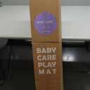 Baby Care Play Mat (Large, Hygge - Twig & Maze) 82'' x 55'' Original One-Piece Reversible Rollable Waterproof Play Mat for Infants, Babies, Toddler, and Kids