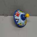 Retro Spinning Top Tin Toy for Kids  Fun Vehicle Classic Toys - Toddler Traditional Spin Tops - Metal Fidget Spinner for Kindergarten  Sensory Gyroscope - Novelty Gifts Party Favors