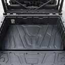 TPE Bed Mat Liners for CFMOTO Uforce 1000 XL 2019-2024, Rubber Rear Cargo Bed Mat All Weather Protection Slush Liner for CFMOTO Uforce 1000/1000 XL 2019-2024 Accessories