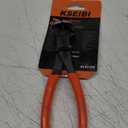 KSEIBI 141150 End Cutting Pliers 7 Inch Grip Handle Black Finish Chrome Vanadium Steel Carpenter Pincer, Nippers Tool, Cat Paw, Nail Remover, Rivet Cutting Pliers, Steel Wire Cutter Construction Tool