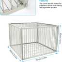 Heavy-Duty Pigeon Trap Cage with Escape-Proof Design Auto Bird Traps for Large Birds | Chicken, Duck, and Turkey Traps.Iron Powder-Coated Bird Trap Cage for Multiple Birds Rust-Resistant-XLSize