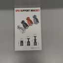 GPU Sag Holder Bracket, Graphics Card Brace Support, Universal VGA/ Video Card Stand, All Aluminum Alloy with Magnetic Base (S, Silver)