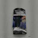 Drive Time Power Fresh Refillable Car Air Freshener  12V Plug-In Reusable Car Scents Air Enhancer with Long-Lasting Scent Up to 30 Days  Includes 4 Scent Bars  Compact Design - Silver