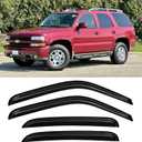 Window Rain Guards Visors for 2000-2006 Chevy Tahoe, Window Vent Wind Shades Deflectors for 00-06 GMC Yukon