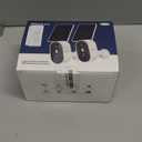 ARCCTV Security Camera Wireless Outdoor, 4MP Recharge Battery Powered WiFi Camera with Solar Panel, Motion Detection, Color Night Vision, 2-Way-Audio, 2.4G/5G Dual Band WiFi (2 Pack)