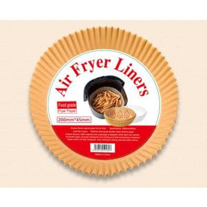 Air Fryer Liners for Livoraesa, 100 Pcs Round Disposable Airfryer Paper Liners – Non-Stick and Oil Proof for Easy Cleanup, Great for Oven, Pans & Baking– 8 Inch