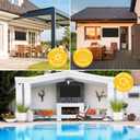 Mounting Dream Outdoor TV Cover Weatherproof with Bottom Cover for 41-43 inch TV, Waterproof and Dustproof TV Screen Protectors with Remote Control Pocket for Outside LED, LCD, OLED Flat Screen TVs