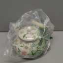 Anxingo Enamel Tea floral Kettle,Tea Kettle Pot for Stove, Top Porcelain Large Enamel Tea Kettle 2.5L,Retro Classic Design